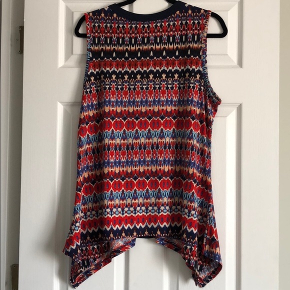 Patterned Tank Top - Picture 2 of 2